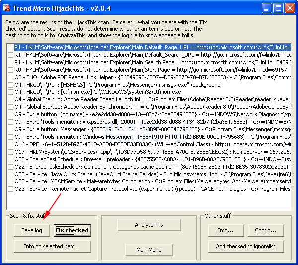 HijackThis Tutorial and Guide